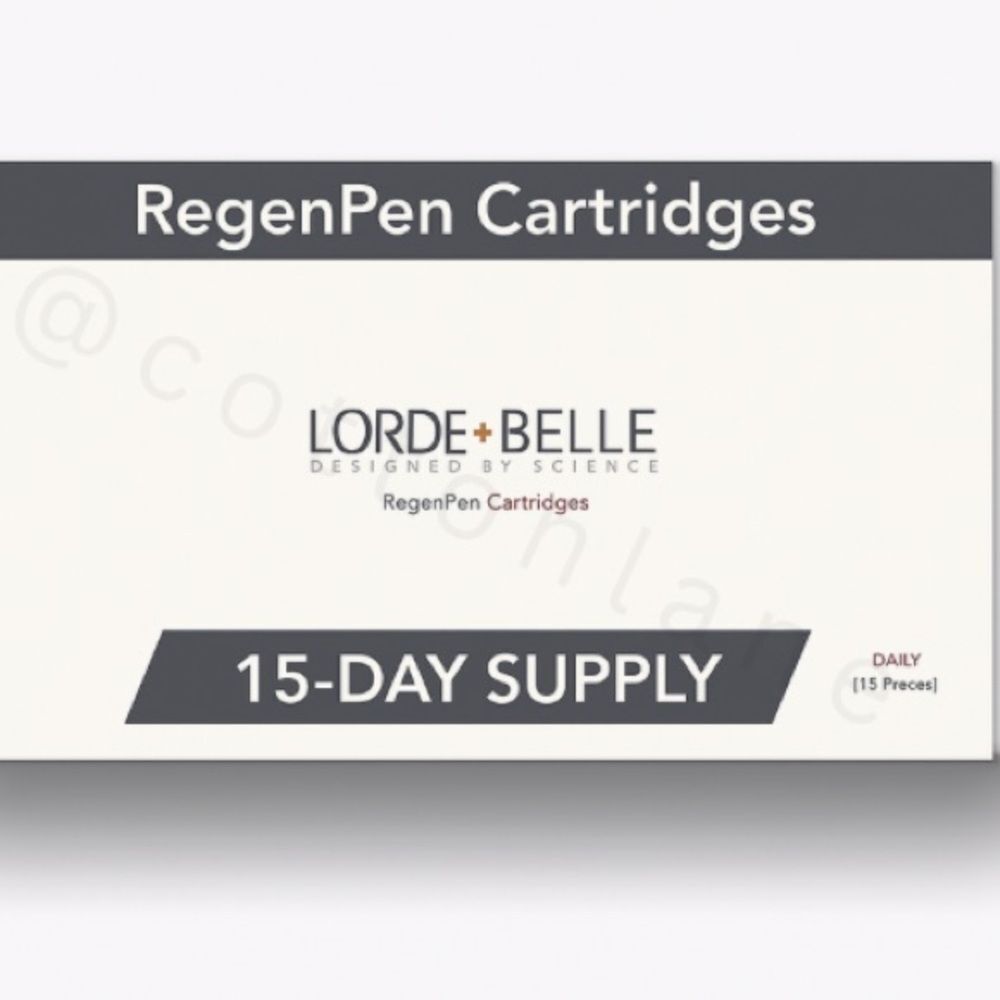 NIB Lorde + Belle CARTRIDGES ONLY for RegenPen 15-Day | 2-Week Supply MSRP $99